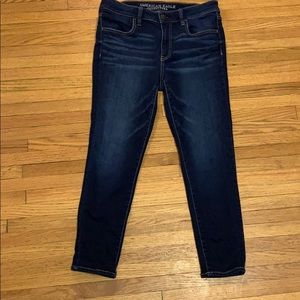 American Eagle Women’s jegging crop stretch jeans